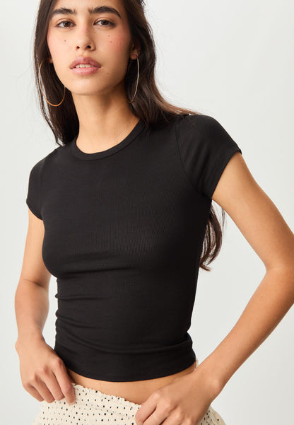 Camiseta Acanalada Dulce Olympe – Manga Corta