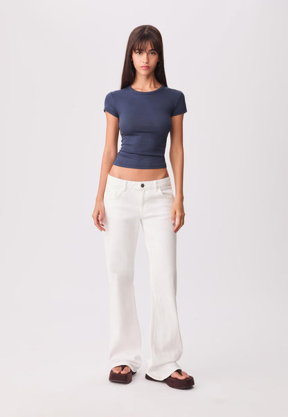 Camiseta Acanalada Dulce Olympe – Manga Corta