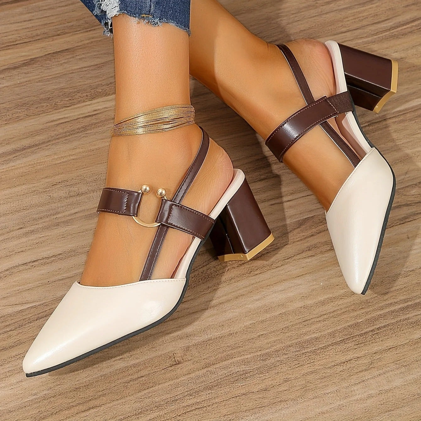 TACONES SLINGBACK TESS