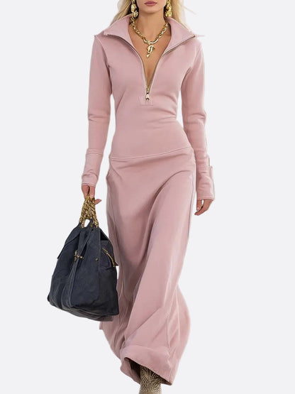 VESTIDO MAXI RÉTRO SPORT