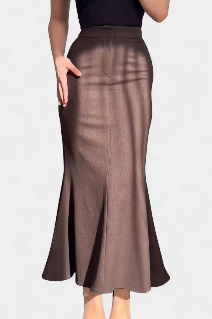 FALDA ENTALLADA LARGA