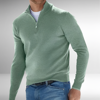 JERSEY DE LANA CON CREMALLERA