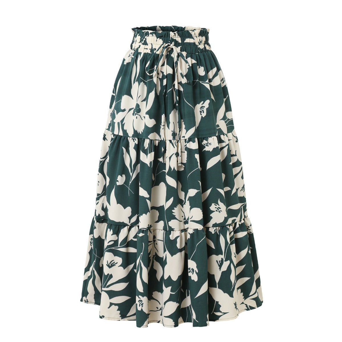 FALDA MIDI FLORAL